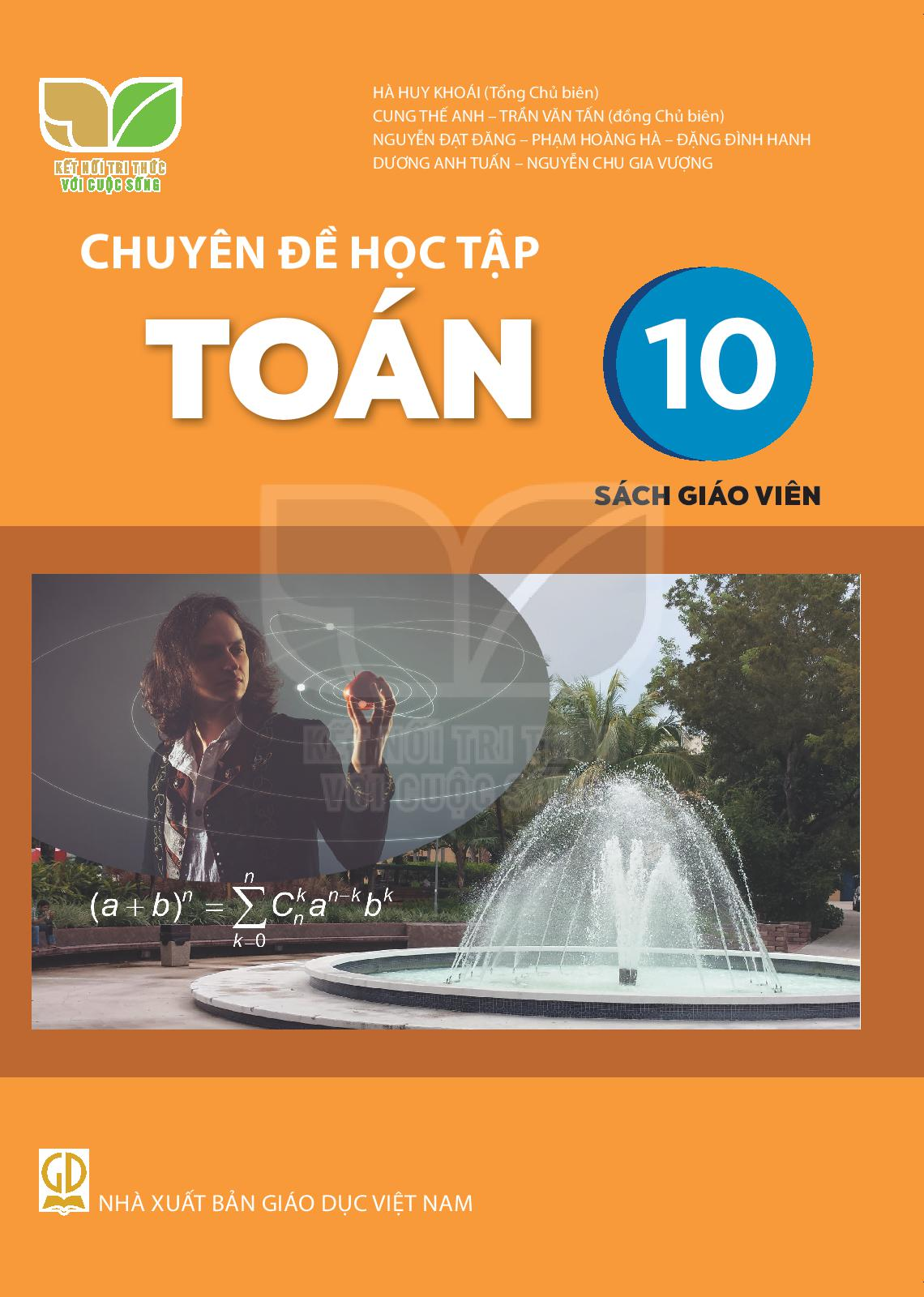 Download SGV Chuyên đề Toán 10 - Kết Nối Tri Thức