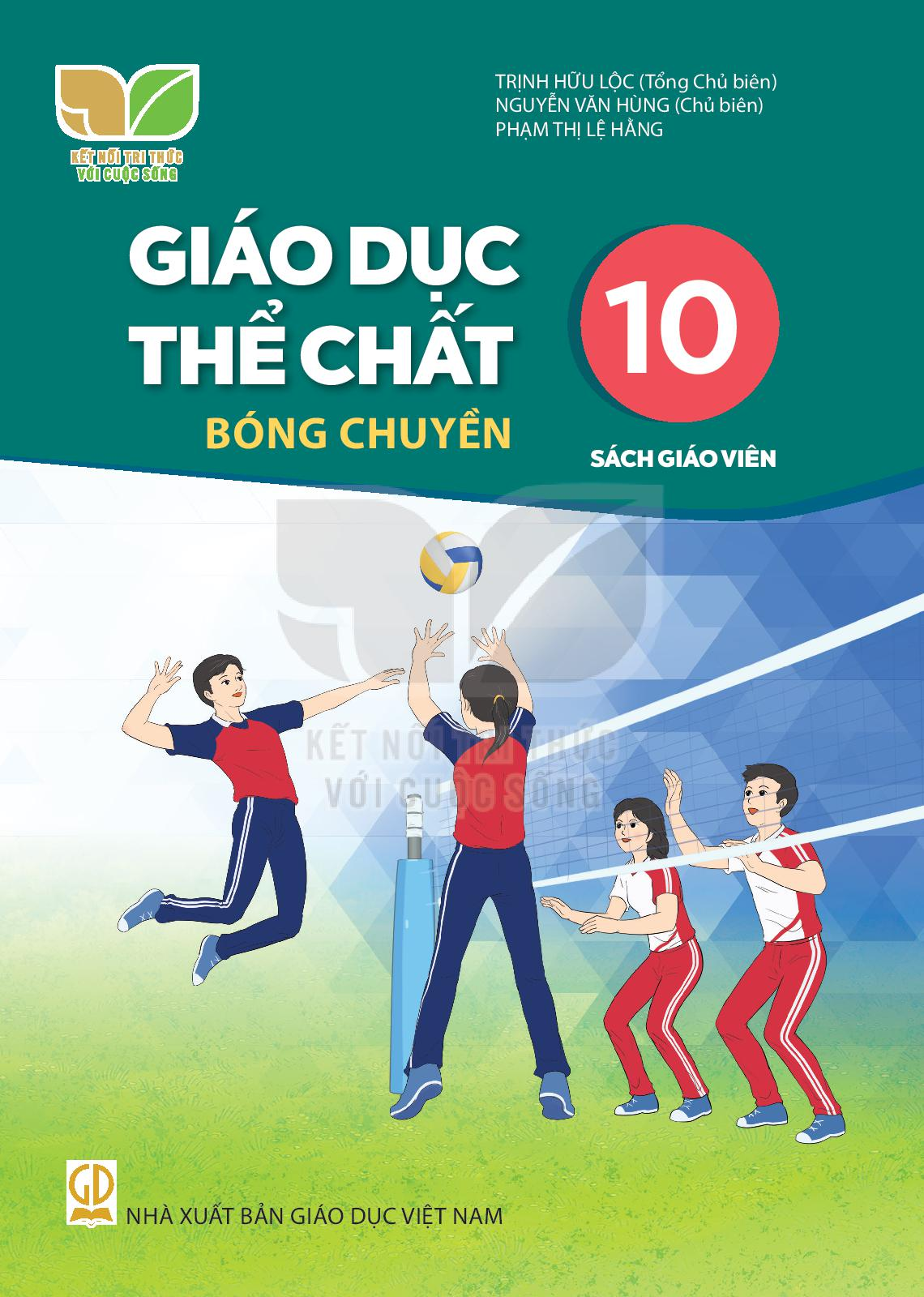 Download SGV GDTC 10 &#8211; Bóng chuyền - Kết Nối Tri Thức