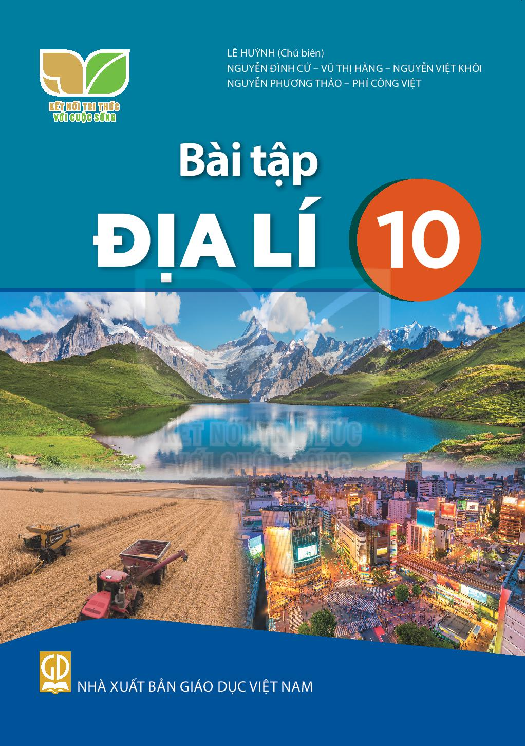 Download SBT Địa lí 10 - Kết Nối Tri Thức