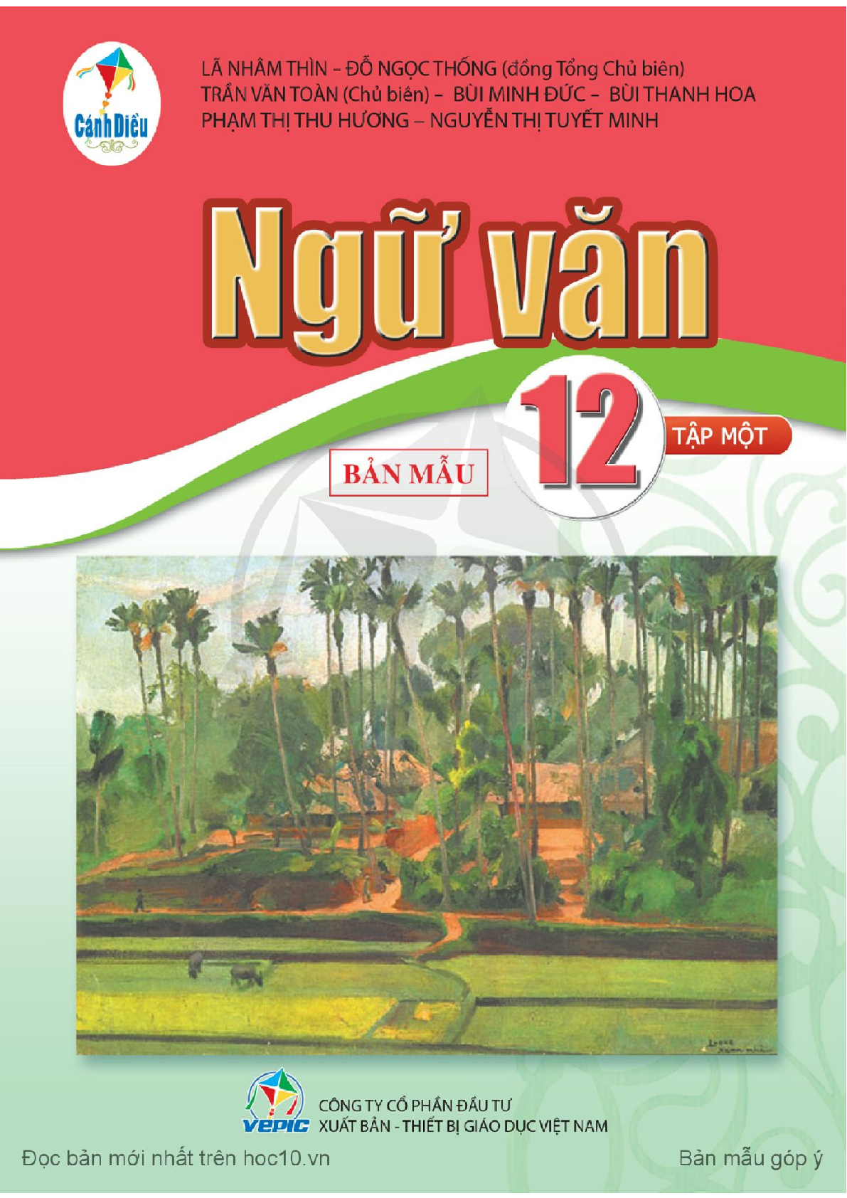 Download SGK Ngữ văn 12 Tập 1 - Cánh Diều