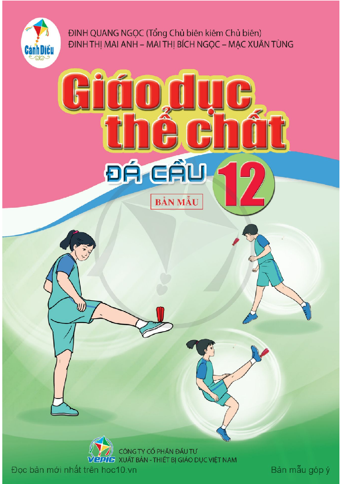 Download SGK GDTC 12 &#8211; Đá cầu - Cánh Diều