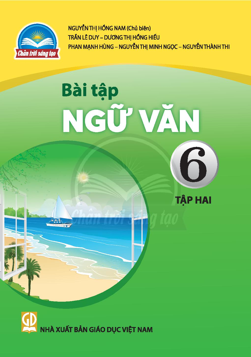 Download SBT Ngữ văn 6 Tập 2 - Trân trời sáng tạo