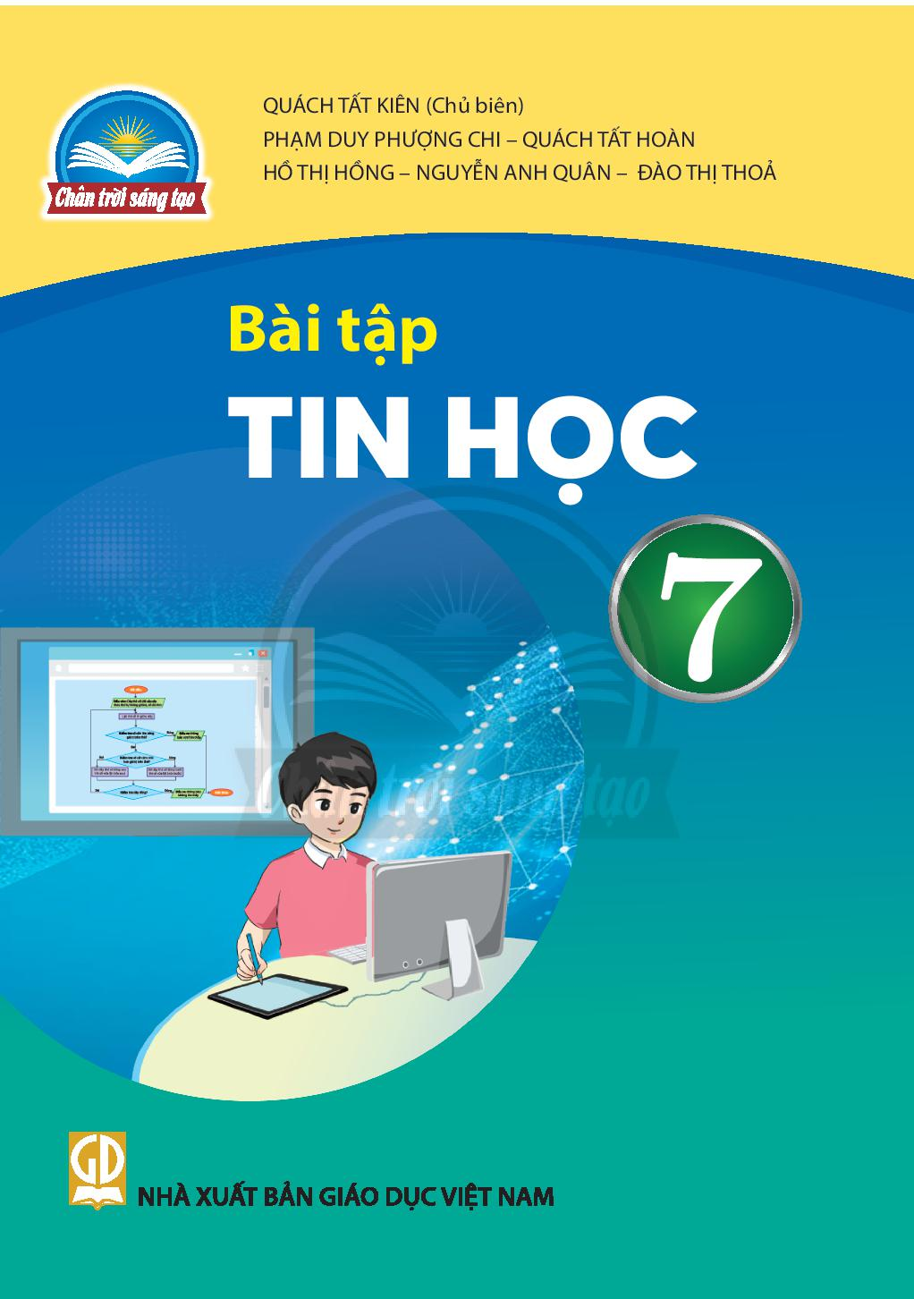 Download SBT Tin học 7 - Trân trời sáng tạo