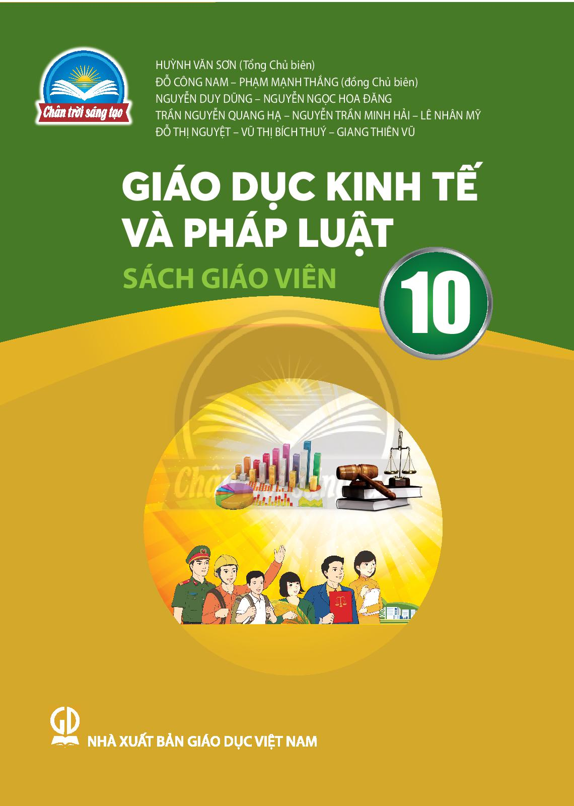 Download SGV Giáo dục KT&amp;PL 10 - Trân trời sáng tạo