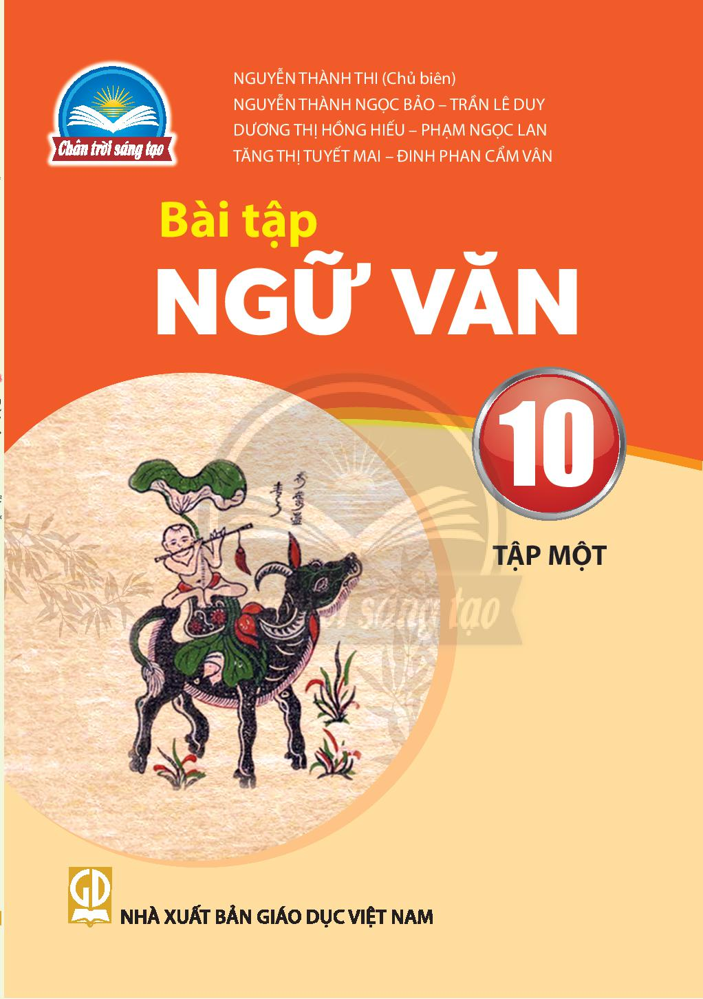 Download SBT Ngữ văn 10 Tập 2 - Trân trời sáng tạo