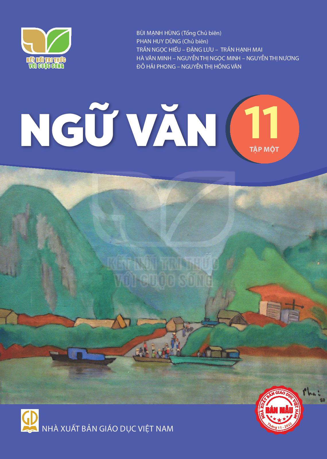 SGK Ngữ văn 11 Tập 1 - Kết Nối Tri Thức