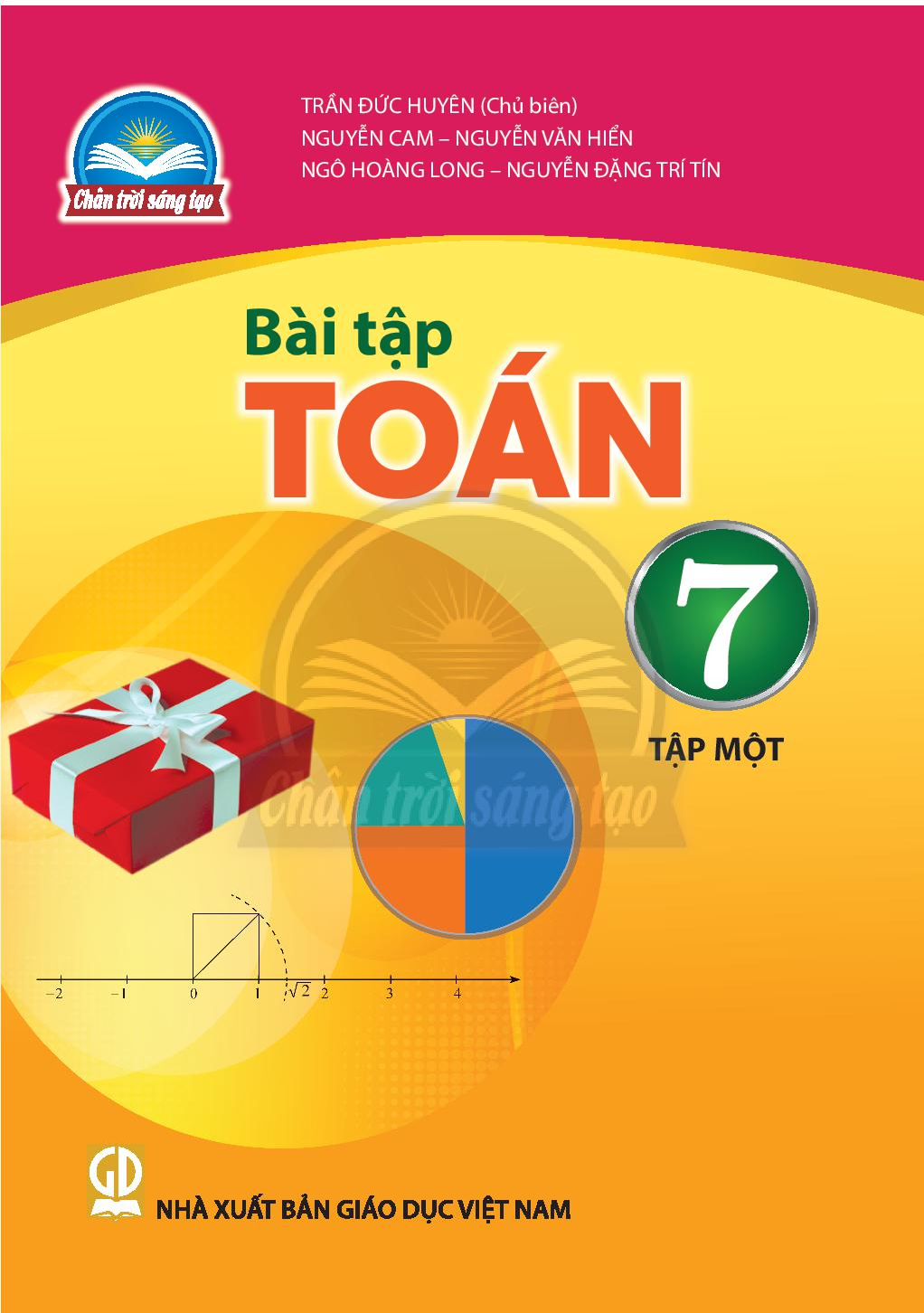 SBT Toán 7 Tập 1 - Trân trời sáng tạo