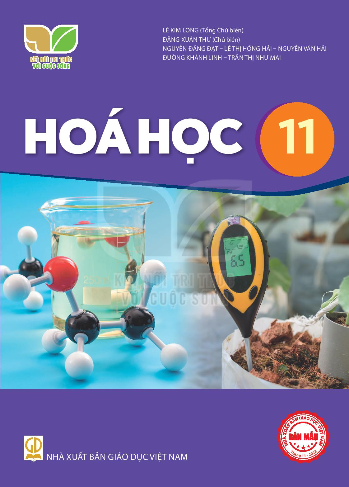 SGK Hóa học 11 - Kết Nối Tri Thức